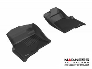 Ford F-150 Regular/ Supercab/ Supercrew Floor Mats (Set of 2) - Front - Black by 3D MAXpider Ford F-150 Regular/ Supercab/ Supercrew Floor Mats (Set of 2) - Front - Black by 3D MAXpider